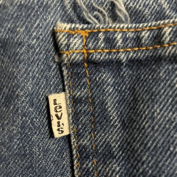 Vintage Levi’s Women White Label & Tag Jeans Size 34 x 27 MADE IN USA 80… - Picture 7 of 11